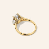 Reverie 2 5/8 CTW Emerald Engagement Ring