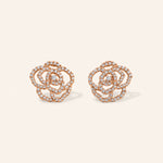 1/3 ct. tw. Natural Diamond Magnolia Earrings – additional view