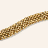 Woven Gold Bracelet