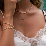 Aegis Lab Diamond Pear Pendant
