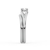 Margot Split lab grown diamond Engagement Ring