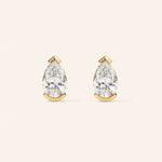 Pear Lab Diamond Studs – product view